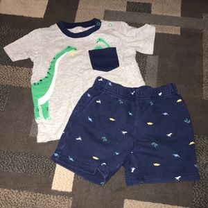 2 piece Dinosaur outfit